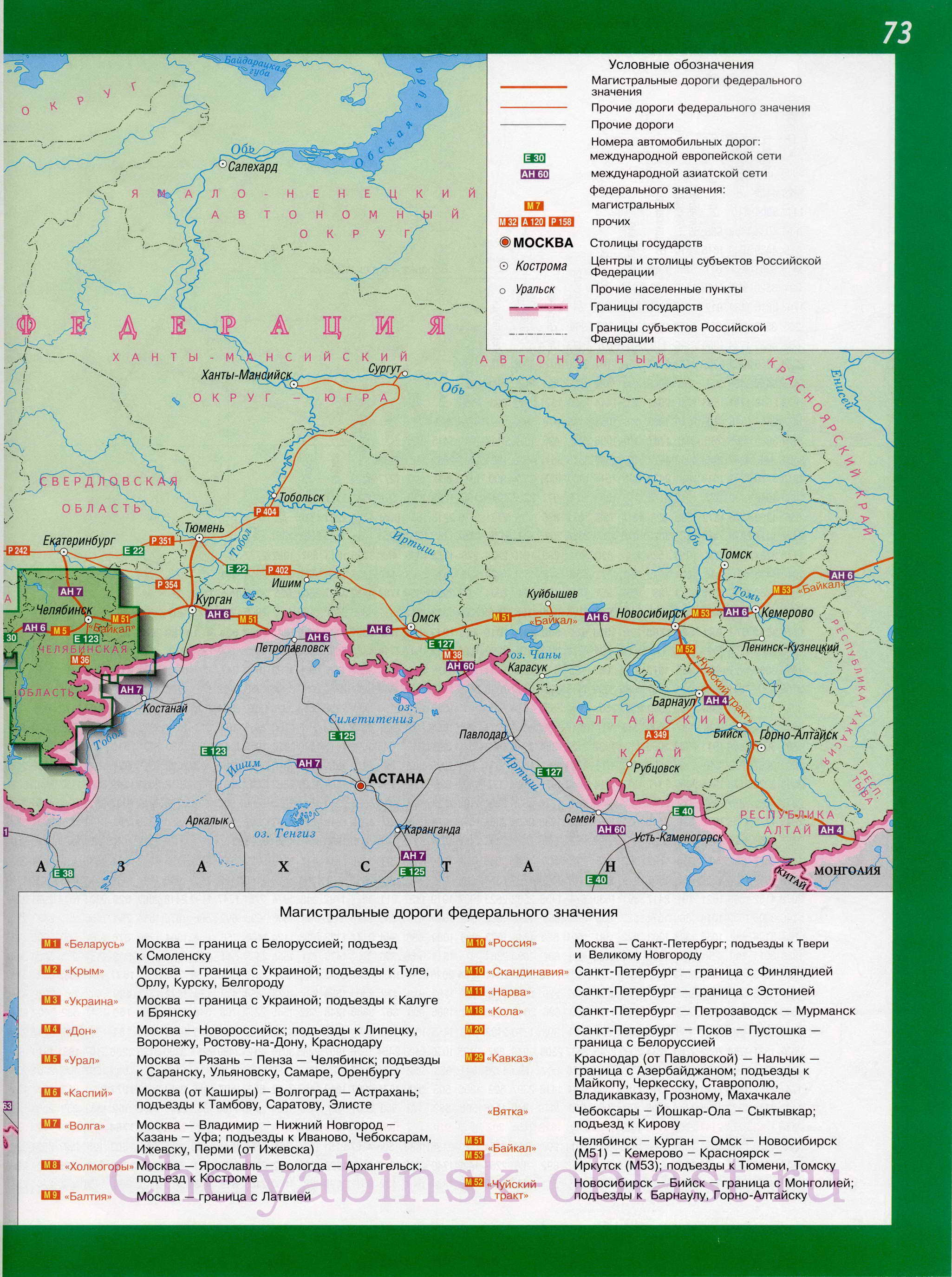  Карта автодорог России. Карта схема важнейших автодорог России. Автомобильные магистрали России, B0 - 